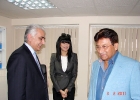 Gen Pervez Musharraf sharing views with  Mr Jawad Raza at Head Office